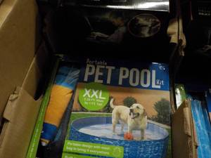 Portable Pet Pool Kit and Delux Pet...