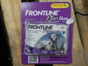 Frontline Plus for Dogs 4 doses...
