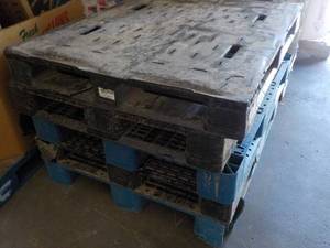 5 Plastic Pallets...