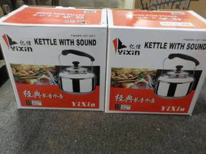 2 YIXIN Stainless Steel Kettles wit...