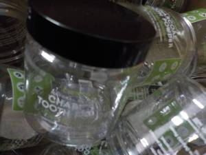 25 - 2.75 oz Empty Plastic Jars wit...