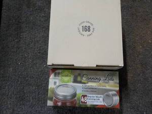 196 Regular Canning Lids...