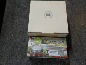 196 Regular Canning Lids...