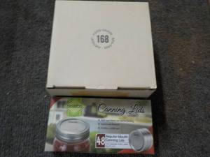 196 Regular Canning Lids...