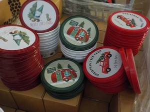 25 Plastic Tubs with Covers...