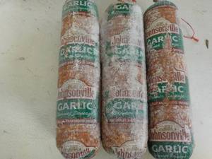 3 Johnsonville Frozen Original Garl...