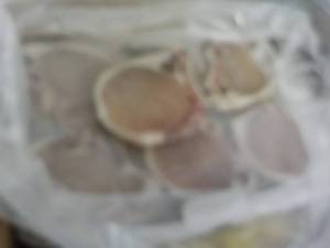 10 lb. Box Frozen Bone In Pork Chop...