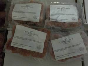 4 - 2 12 lb. Frozen Pkgs Sliced Co...
