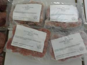 4 - 2 12 lb . Frozen Pkgs Sliced C...