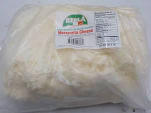 5 lb. Frozen Bag Bella Mozzarella C...