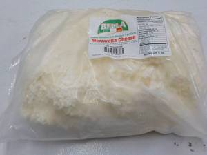 5 lb. Frozen Bag Bella Mozzarella C...