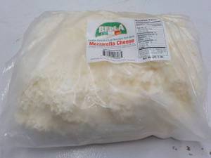 5 lb. Frozen Bag Bella Mozzarella C...