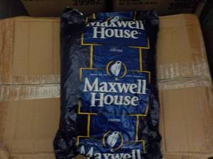 4 lb. Bag Maxwell House Whole Coffe...