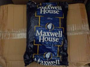 4 lb. Bag Maxwell House Whole Coffe...