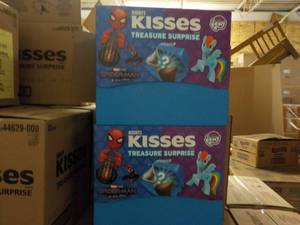 2 Cases 80 Count Each Hersheys Kis...