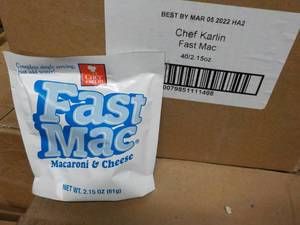 Case of 40 - 2.15 oz pkgs Chef Karl...