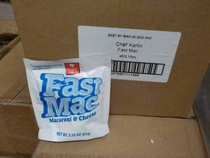 Case of 40 - 2.15 oz pkgs Chef Karl...