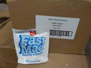 Case of 40 - 2.15 oz pkgs Chef Karl...