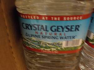12 gallon Jugs Crystal Geyser Alpin...