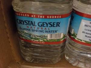 12 gallon Jugs Crystal Geyser Alpin...