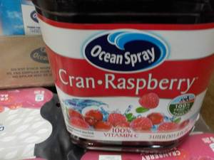4 - 101.4 oz Bottles Ocean spray Cr...
