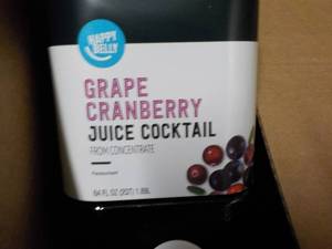 case of 8 Happy Belly 64 oz Jugs Gr...