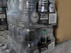 2 - 12 packs ZOA Energy Drink Zero ...