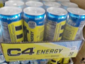 12 Pack C4 Energy Drink Zero Sugar...