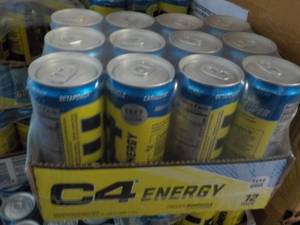 12 Pack C4 Energy Drink Zero Sugar...