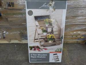 3 Tier Wooden Plant Shelves...