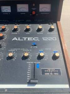 lot 1 image: Altec 1220 Mixing Board
