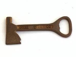 lot 22 image: Dixie Beer Co. Fireman Axe Bottle Opener