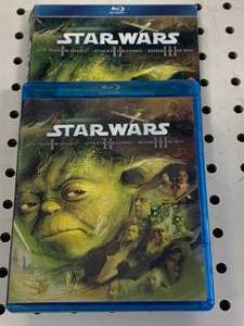 lot 52 image: Star Wars 1, 2, 3 on Blu-Ray