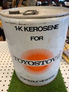 lot 55 image: Vintage 5 Gallon Kerosene Can