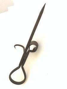 lot 81 image: Mining Candle Holder 10 Inch Long