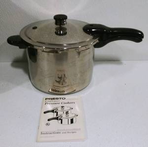 New Presto 6 Quart Pressure Cooker