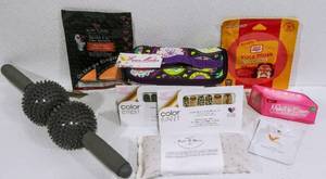 New Massage Roller, Make-up bag and accessories