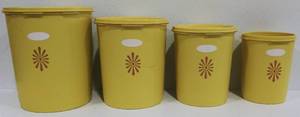 Vintage Tupperware Canisters