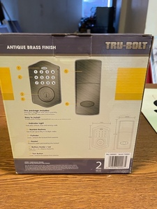 Electronic Deadbolt Lock NEW