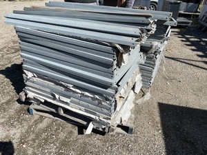 Pallet of Steel Shelving