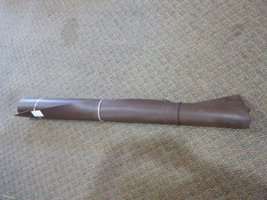 Chocolate Leather Piece