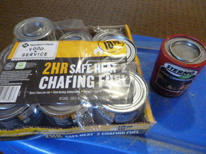 Case of Sterno 2-Pack Canned Heat