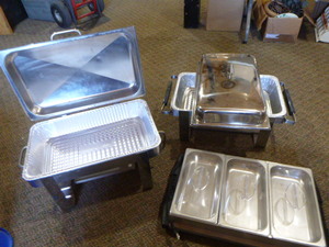 Chafing Dishes and Food Warmer