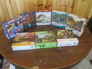 lot 116 image: Several puzzles (see photos )...