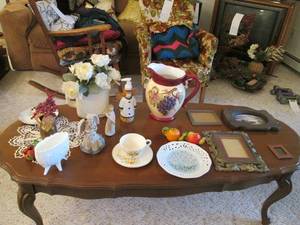 lot 140 image: Lovely vintage wine pitcher, Sarah...