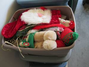 lot 175 image: 2 Christmas totes (see photos )...
