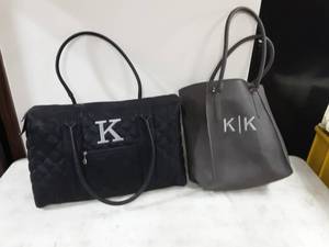 2-Large Monogram Bags