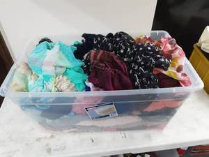 Extra Large Bin Of Fashion Scarves