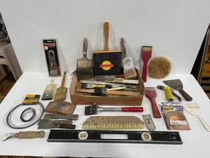 lot 8 image: Paint Brushes, Scrapers, and More