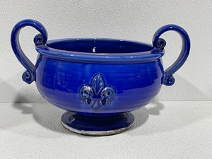 lot 56 image: Blue Pottery Bowl